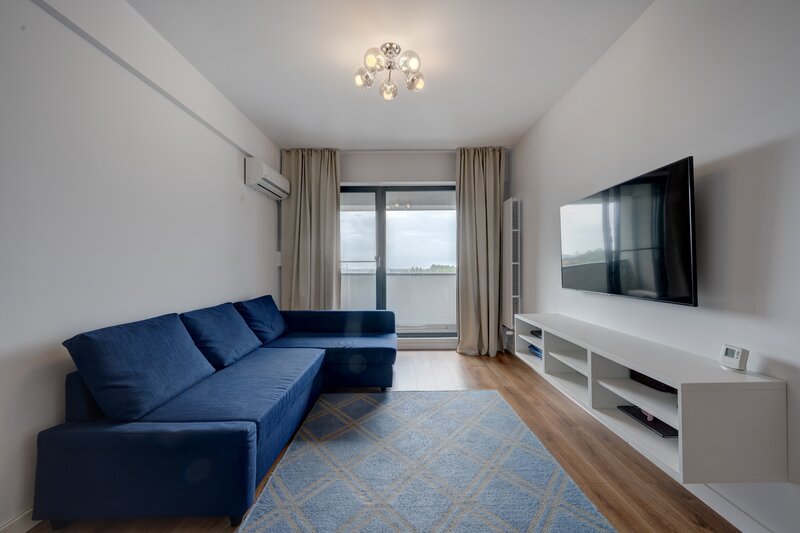Oltenitei, Runcu, penthouse urban cu terasa de 58 mp, 2 camere, comision 0%